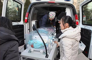 石首市妇婴监护型护送